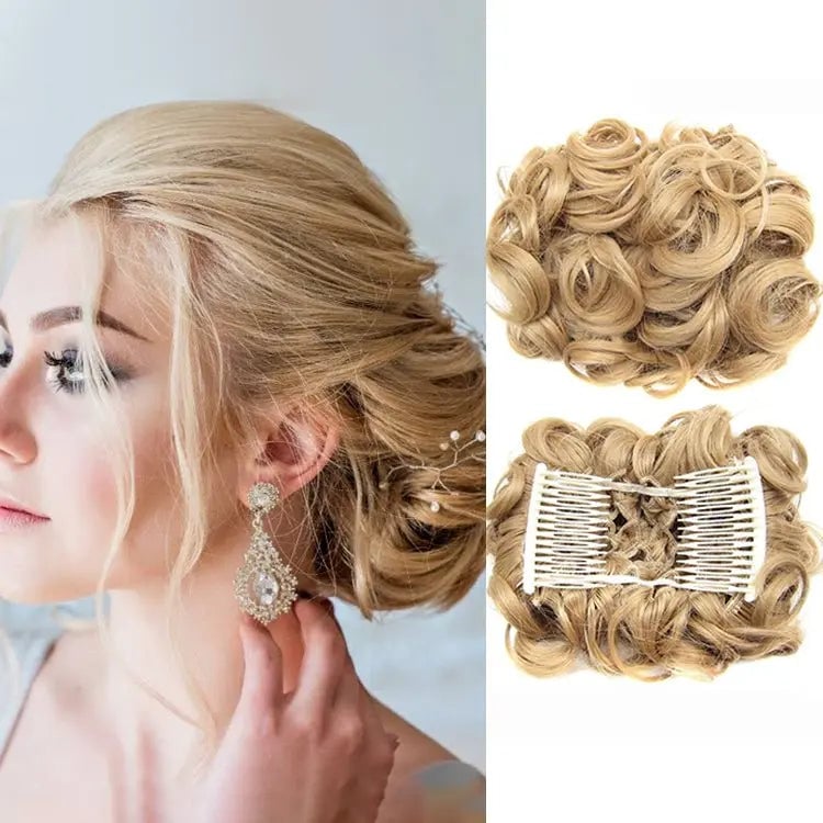🌲Early Christmas Sale 49% OFF🎁Messy Curly Dish Bun